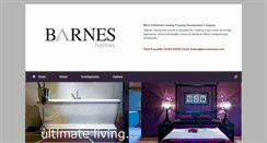 Desktop Screenshot of barneshomes.com